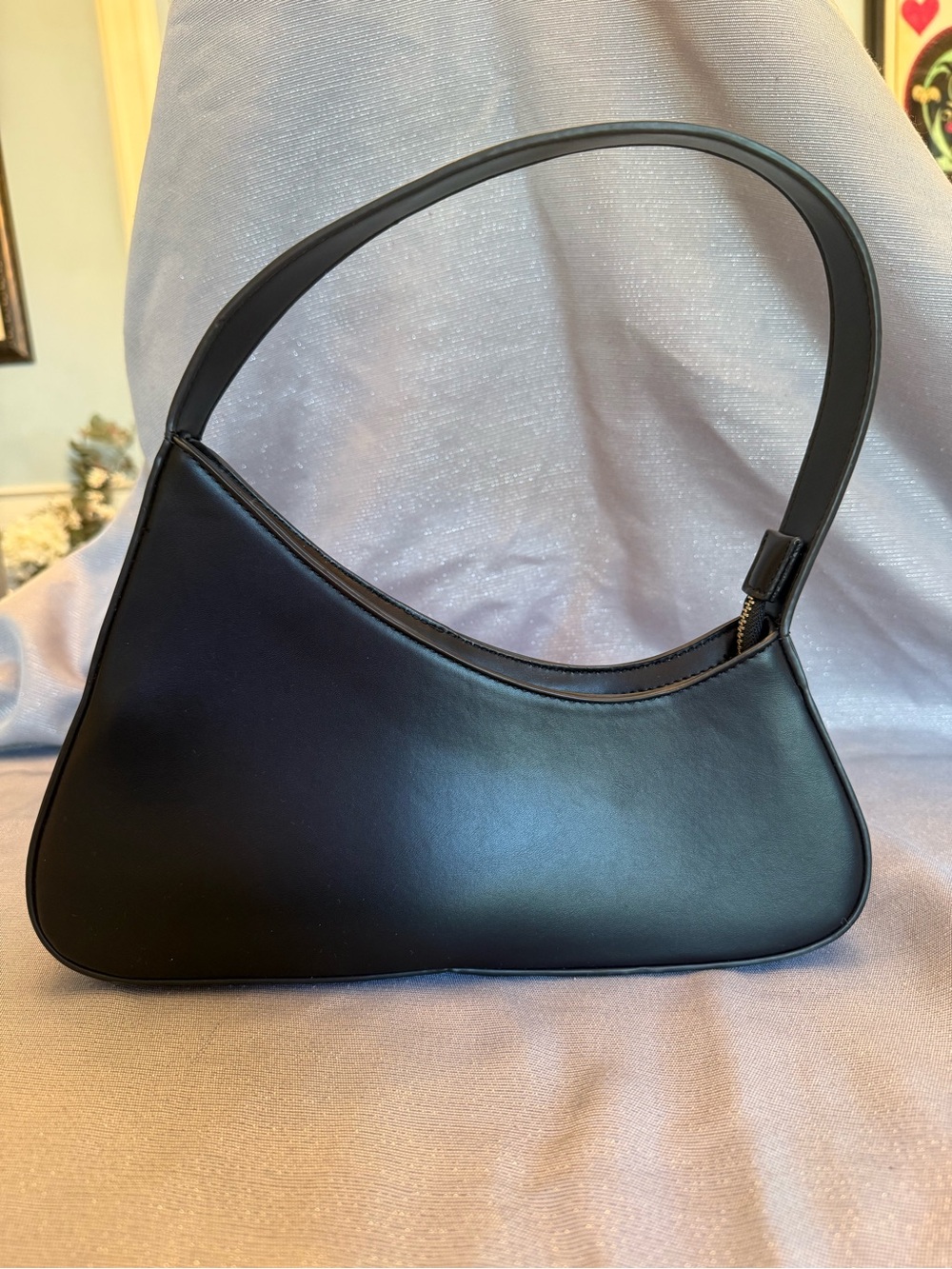 Rachel Zoe Asymmetric Shoulder Bag in black